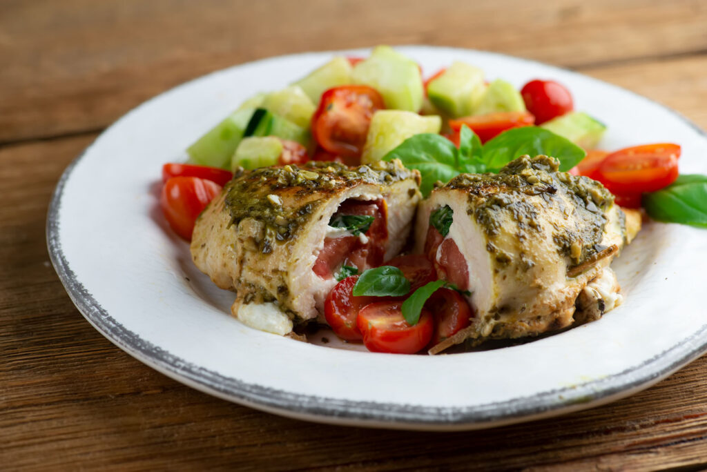 Stuffed Caprese Chicken Framed Cooks