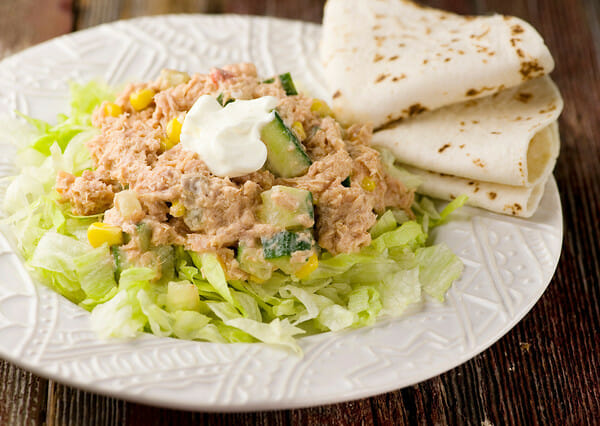 Mexican Tuna Salad - Framed Cooks