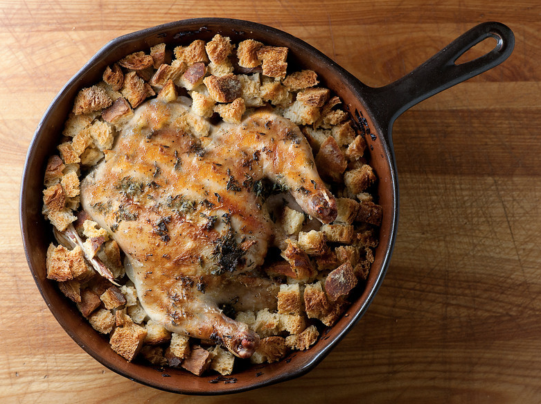 Skillet Herb Roasted Chicken