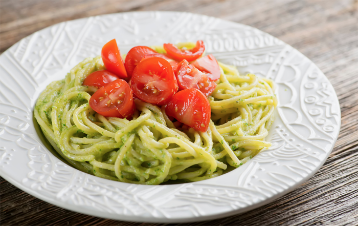 Guacamole Pasta - Framed Cooks