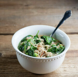 Chicken Tortellini Soup - Framed Cooks