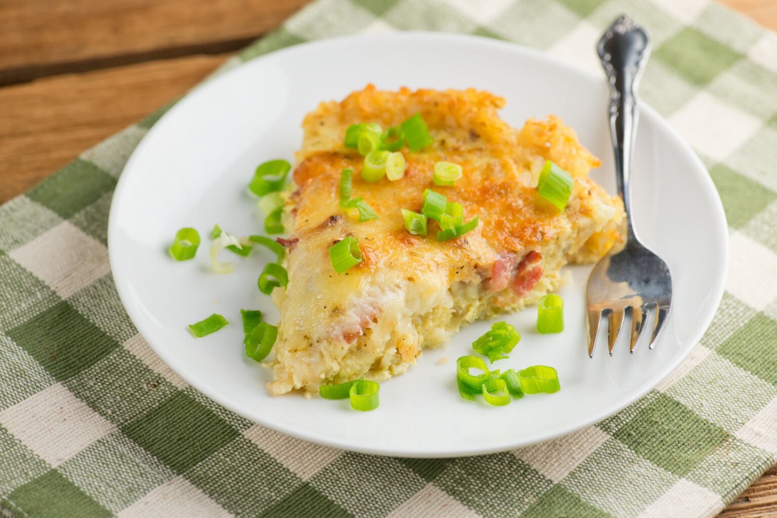 Tater Tot Quiche - Framed Cooks