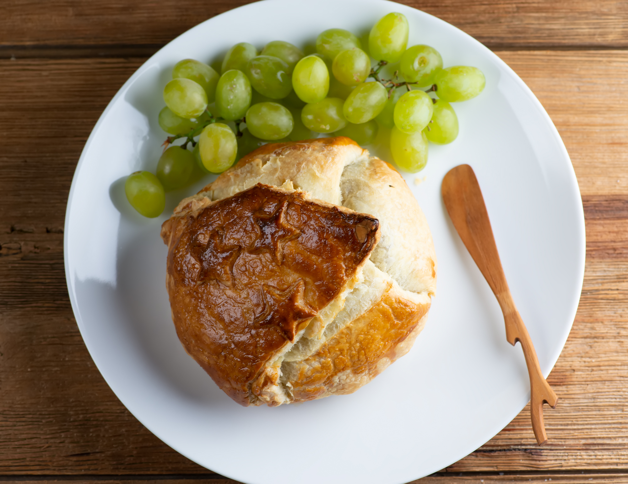 Baked Brie With Jam - Framed Cooks