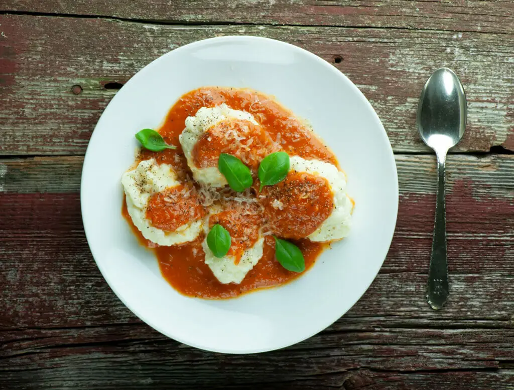 Ricotta Dumplings Framed Cooks