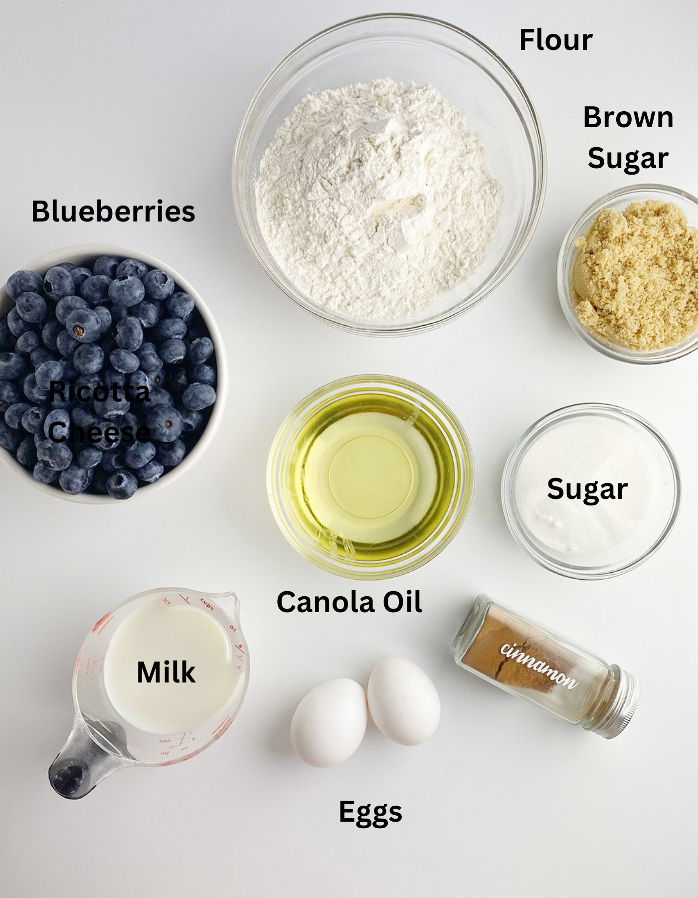 Ingredients for blueberry boy bait.