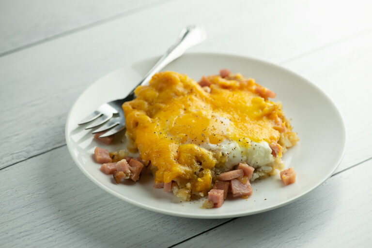 Ham and Egg Breakfast Casserole - Framed Cooks