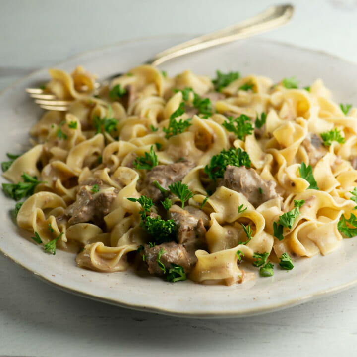 Beef Stroganoff Casserole - Framed Cooks