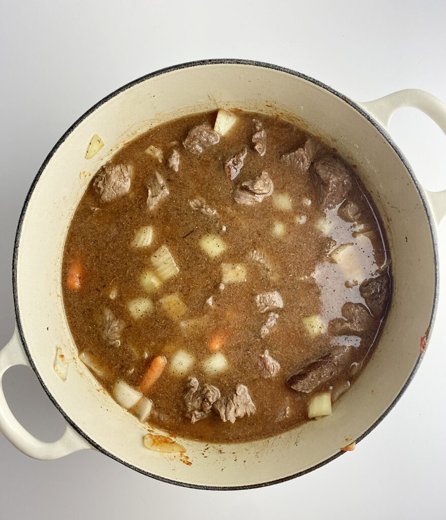 Beef Dumpling Stew - Framed Cooks